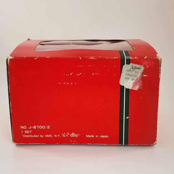 Vintage Christmas Goose Bath Set – Made in Japan – Soap Dish & Tumbler in Box - Picture 11 of 11